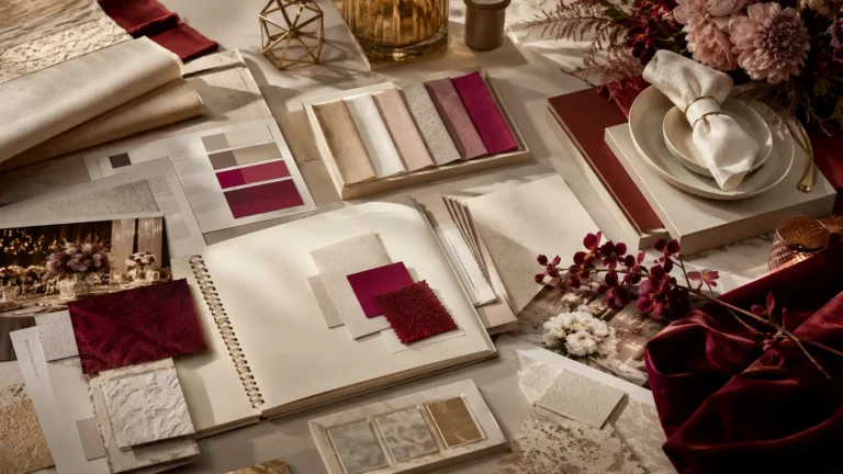Do Women-Led Teams Understand Clients Better? A Founder's Honest Answer 5 Luxury event planning mood board representing how Look N Feel understands unspoken client needs